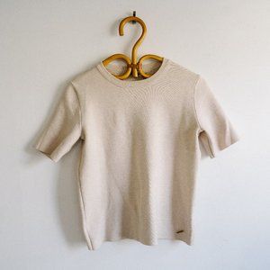 Women's TThari Short-Sleeve Crewneck Sweater